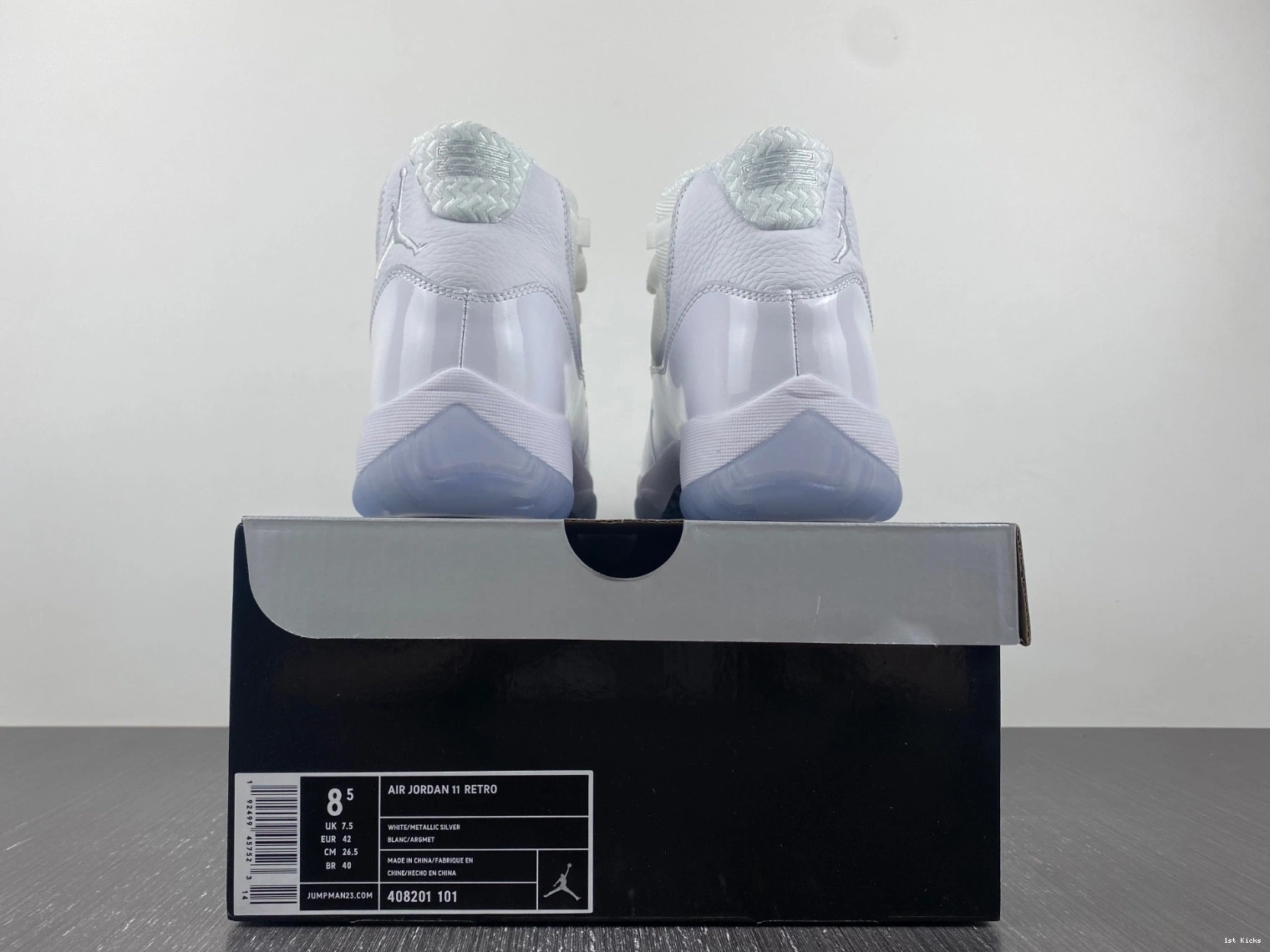 'Silver  Air 11 Anniversary' 408201-101 Retro  Jordan 1111